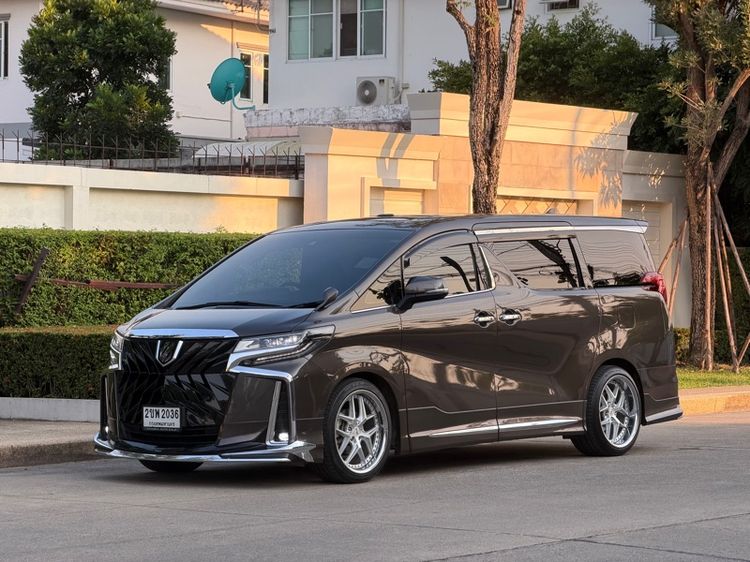 รถ Toyota Alphard 2.5 S C-Package สี น้ำตาล