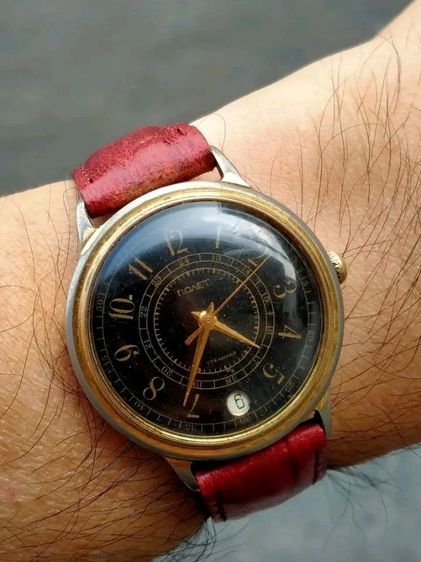 นาฬิการัสเซีย Poljot ไขลาน 
ล้างเครื่องแล้ว สภาพดี รูปที่ 8