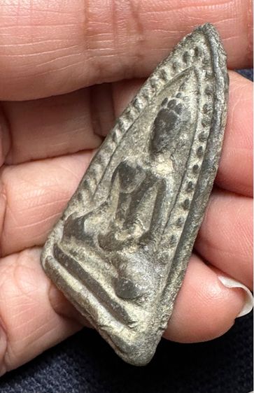 องค์ละ1550🙏พระนาง กรุวัดกลางทุ่ง อยุธยา🙏พระเนื้อชิน2หน้า รูปที่ 11