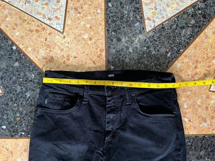 📌VAN👖 -Super black. เอว29-30 รูปที่ 8