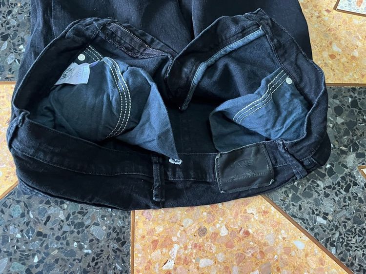 📌VAN👖 -Super black. เอว29-30 รูปที่ 7