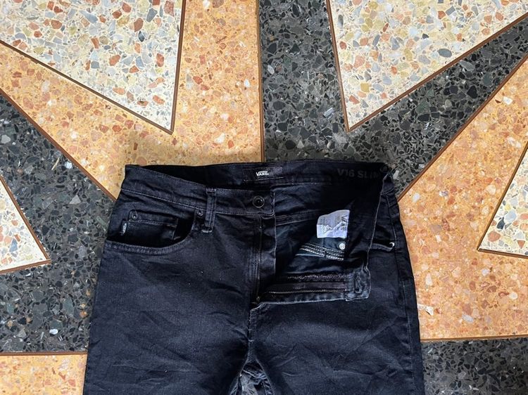 📌VAN👖 -Super black. เอว29-30 รูปที่ 4