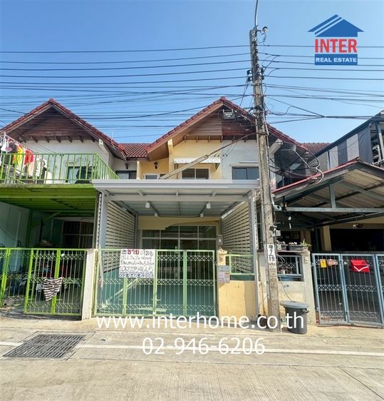 ทาวน์เฮ้าส์ 2 ชั้น 19.6 ตร.ว. หมู่บ้านริมสวน ซอยท่าอิฐ ถนนราชพฤกษ์ ถนนรัตนาธิเบศร์ เมืองนนทบุรี นนทบุรี