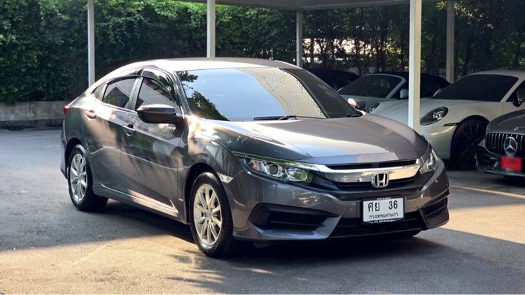 รถ Honda Civic 1.8 E i-VTEC สี เทา