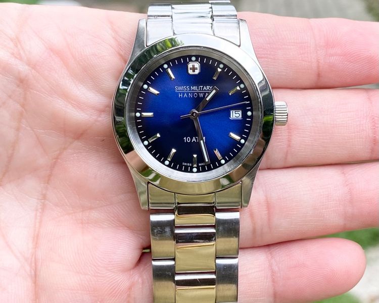 น้ำเงิน อื่นๆ นาฬิกาSwiss Military Hanowa (Swiss made)