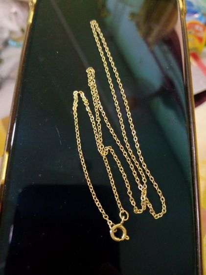 สร้อยคอทองแท้ 14K ตอกโค๊ต585(หนัก 2.2กรัม)