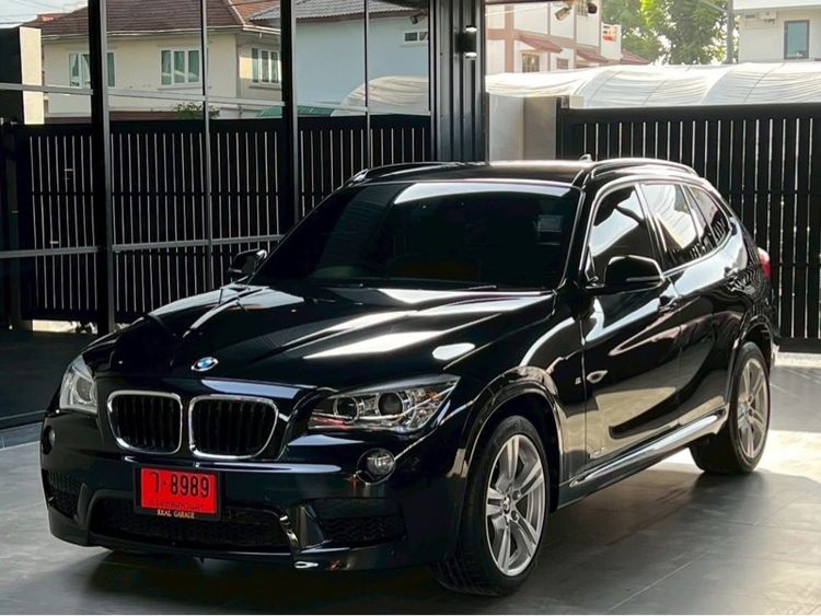 รถ BMW X1 2.0 sDrive18i M Sport สี ดำ