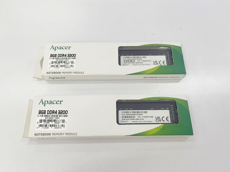 APACER 8GB  DDR4 3200Mhz notebook มือ 1 ค้างสต๊อก ใช้งานได้ดี ราคาถูกใจ