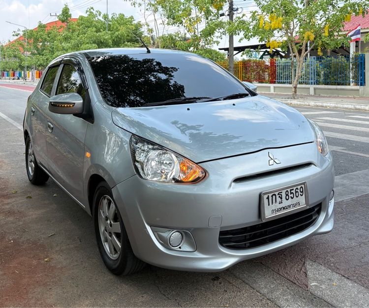 รถ Mitsubishi Mirage 1.2 GL สี เทา