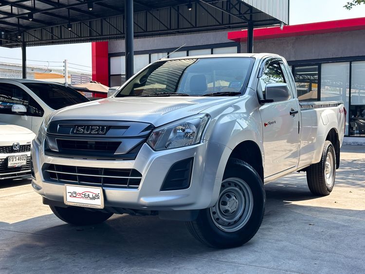 Isuzu D-MAX 2018 3.0 S 4WD Pickup ดีเซล เกียร์ธรรมดา เทา