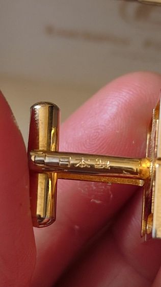  ชุดCufflinks วินเทจ  Luciano Forneris พร้อมกล่อง  รูปที่ 4