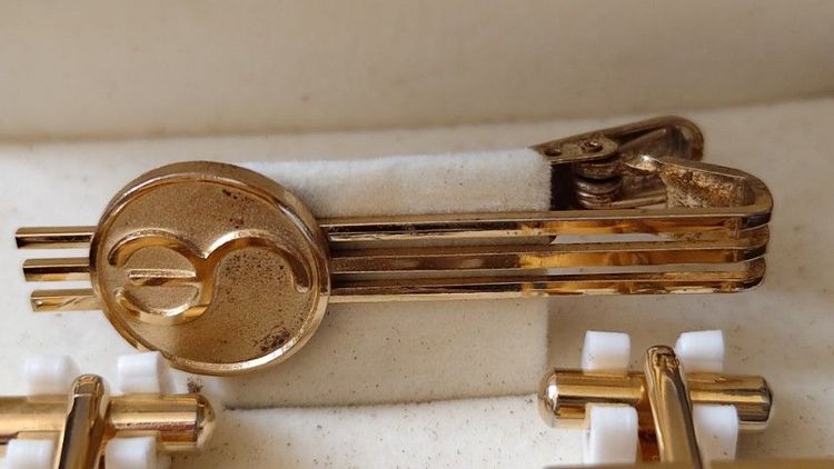  ชุดCufflinks วินเทจ  Luciano Forneris พร้อมกล่อง  รูปที่ 2