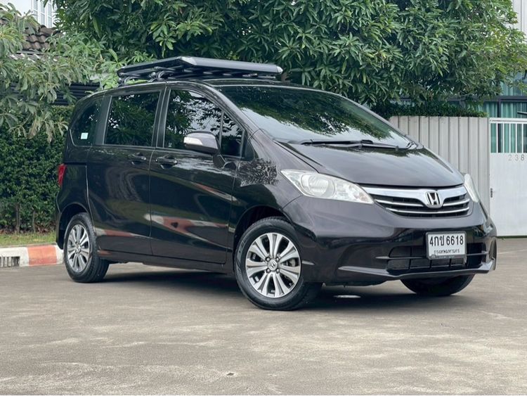 Honda Freed 2015 1.5 E Van เบนซิน ไม่ติดแก๊ส เกียร์อัตโนมัติ น้ำตาล รูปที่ 4