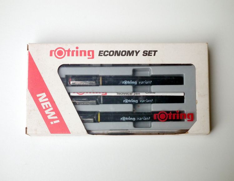 อุปกรณ์การเขียนและลบคำผิด ปากกาเขียนแบบ Rotring Eco Set