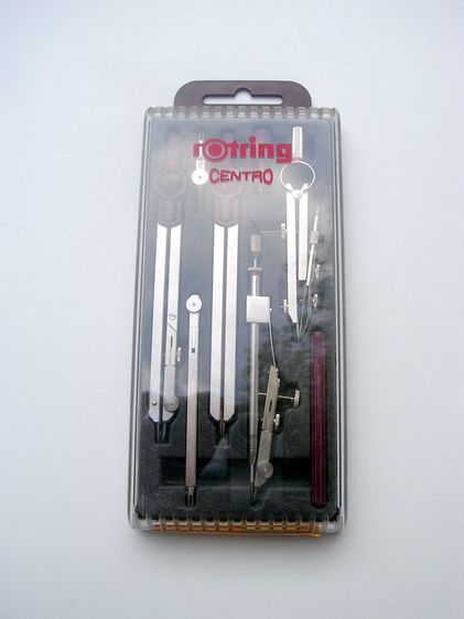 อุปกรณ์การเขียนและลบคำผิด ชุดวงเวียน Rotring Divider Set