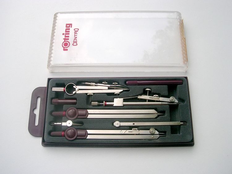 ชุดวงเวียน Rotring Divider Set รูปที่ 3