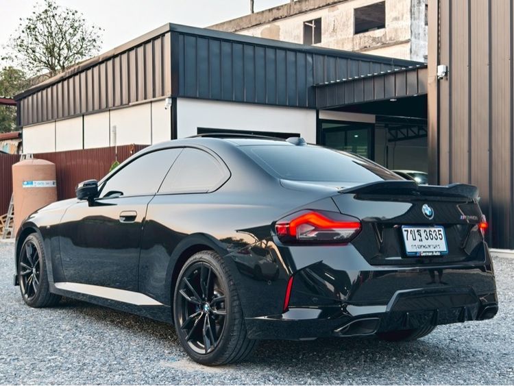 BMW M2 2025 3.0 Competition Sedan เบนซิน ไม่ติดแก๊ส เกียร์อัตโนมัติ ดำ รูปที่ 4