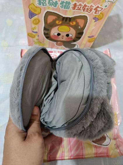 Baby Three Luckycat Zipper Bag แท้ ทรงตากลิ้ง รูปที่ 4