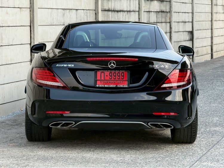 Mercedes-Benz SLC-Class 2019 SLC43 Sedan เบนซิน ไม่ติดแก๊ส เกียร์อัตโนมัติ ดำ รูปที่ 4