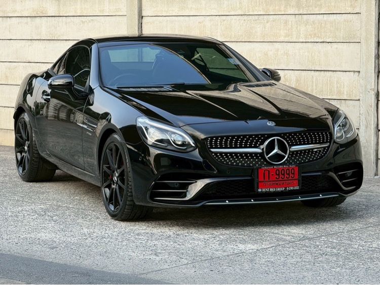 Mercedes-Benz SLC-Class 2019 SLC43 Sedan เบนซิน ไม่ติดแก๊ส เกียร์อัตโนมัติ ดำ รูปที่ 2