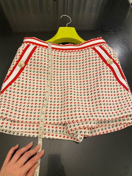 แอร์เมส กางเกงกระโปรง สภาพใหม่เอี่ยม ให้พร้อมรองเท้าหนังสีขาว รูปที่ 13