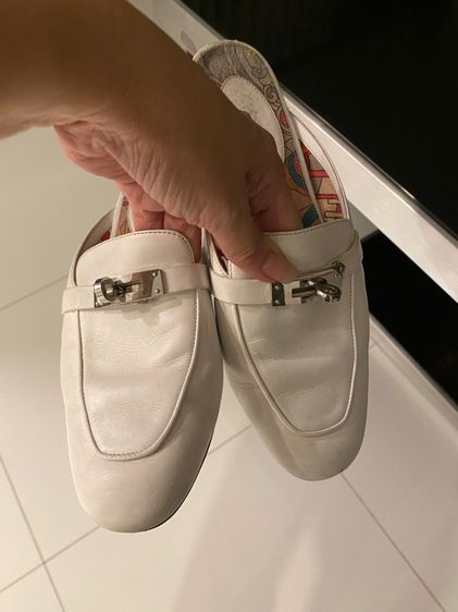 แอร์เมส กางเกงกระโปรง สภาพใหม่เอี่ยม ให้พร้อมรองเท้าหนังสีขาว รูปที่ 17