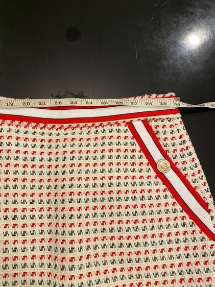 แอร์เมส กางเกงกระโปรง สภาพใหม่เอี่ยม ให้พร้อมรองเท้าหนังสีขาว รูปที่ 6