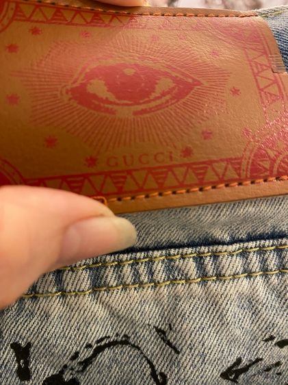 กุชชี่ กางเกงยีนส์ขาสั้น สภาพใหม่เอี่ยม  รูปที่ 5