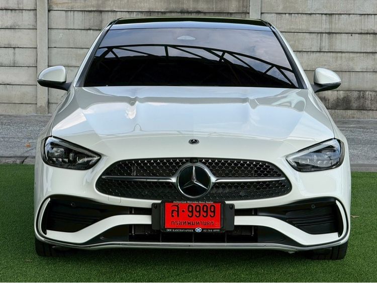 Mercedes-Benz C-Class 2022 C350e Sedan เบนซิน ไม่ติดแก๊ส เกียร์อัตโนมัติ ขาว