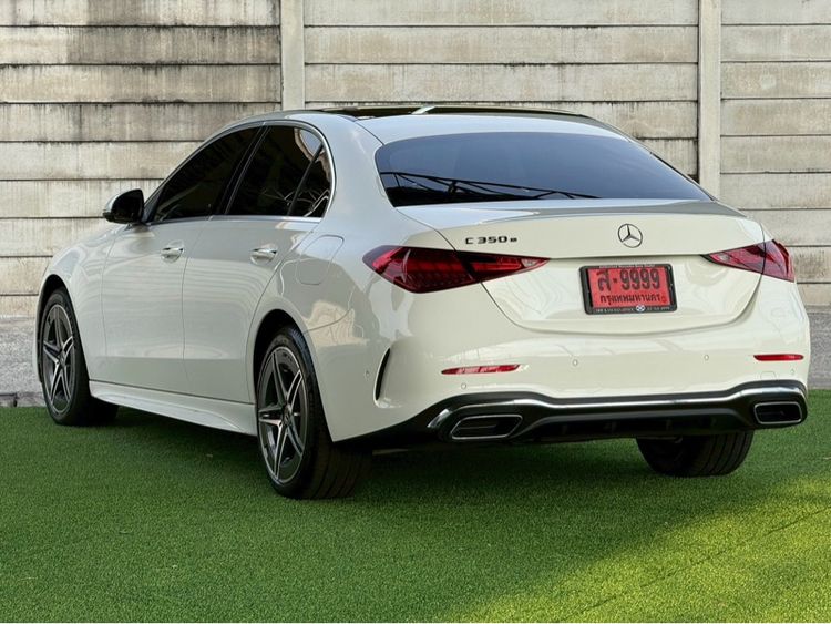 Mercedes-Benz C-Class 2022 C350e Sedan เบนซิน ไม่ติดแก๊ส เกียร์อัตโนมัติ ขาว รูปที่ 3