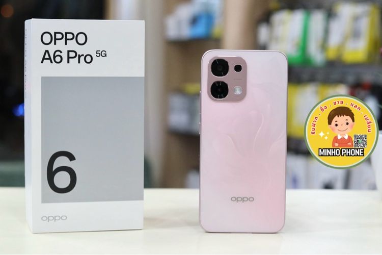 📱 OPPO A6 Pro 5G 256G Coral Pink แท้ครบกล่อง รูปที่ 2