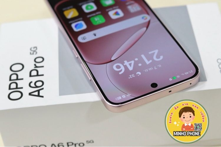 📱 OPPO A6 Pro 5G 256G Coral Pink แท้ครบกล่อง รูปที่ 5