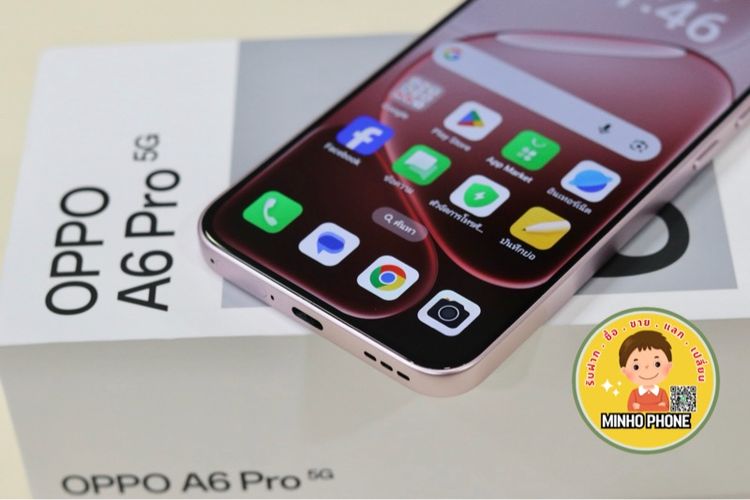 📱 OPPO A6 Pro 5G 256G Coral Pink แท้ครบกล่อง รูปที่ 4