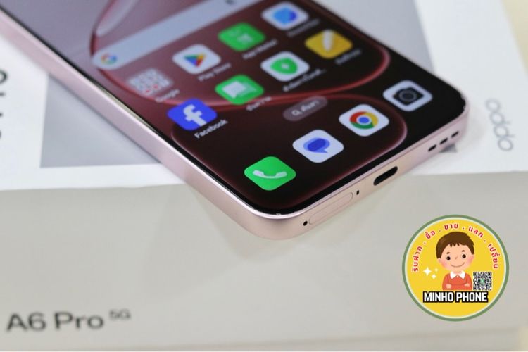 📱 OPPO A6 Pro 5G 256G Coral Pink แท้ครบกล่อง รูปที่ 3