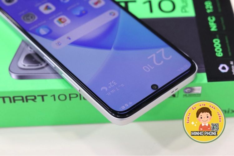 📱Infinix Smart 10 Plus 6 128GB สีเงิน  รูปที่ 5