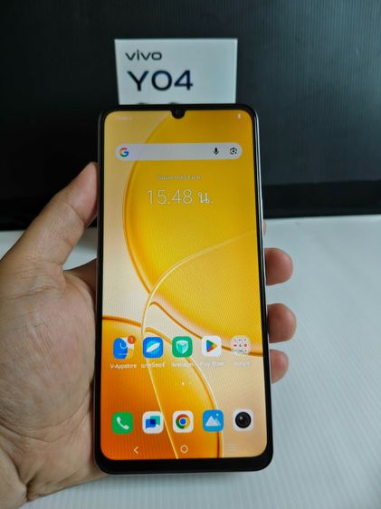 Vivo Y04 แรม 4 64GB สี Titanium Gold เครื่องศูนย์ไทย มือสอง สภาพเหมือนใหม่ เครื่องใช้งานได้ปกติ ประกัน-มิ.ย69 รูปที่ 7