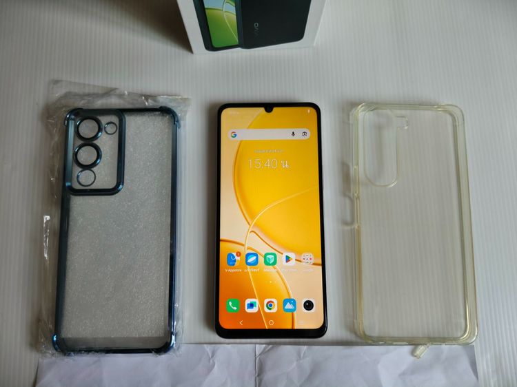 Vivo Y04 แรม 4 64GB สี Titanium Gold เครื่องศูนย์ไทย มือสอง สภาพเหมือนใหม่ เครื่องใช้งานได้ปกติ ประกัน-มิ.ย69 รูปที่ 5