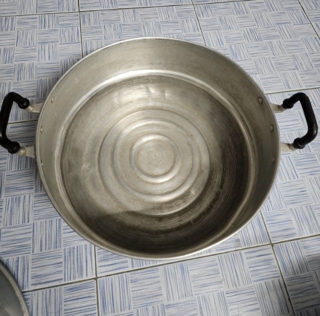 หม้อซึ้ง  3ชั้น อย่างหนา ตราจระเข้ สภาพ ดี รูปที่ 4