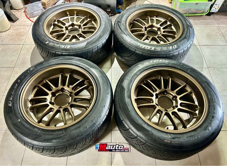 RE30 18 6รู139 พร้อมยางดีสโตน255 55 18 ปี22