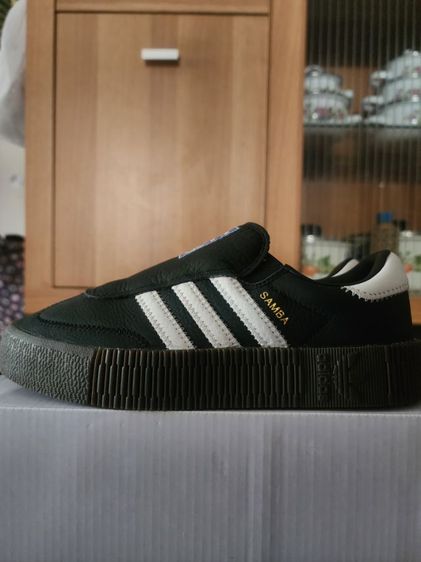 รองเท้า adidas รุ่นzamba สีดำ ขนาด 23.5cm (ไม่มีกล่อง) รูปที่ 4