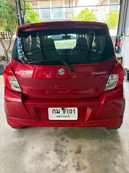 Suzuki Celerio 2014 1.0 GL Sedan เบนซิน ไม่ติดแก๊ส เกียร์อัตโนมัติ แดง รูปที่ 4