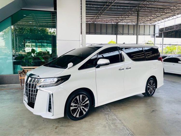 Toyota Alphard 2023 2.5 SC Van เบนซิน ไม่ติดแก๊ส เกียร์อัตโนมัติ ขาว รูปที่ 4