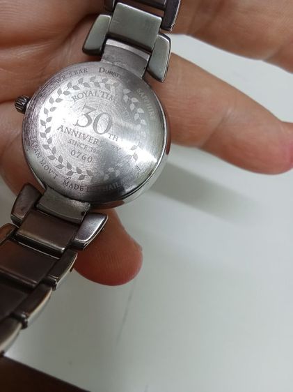 นาฬิกาข้อมือหญิง citizen นาฬิกา Citizen Eco-Drive Titanium (ผู้หญิง) รุ ตัวเรือน Titanium แ รูปที่ 3