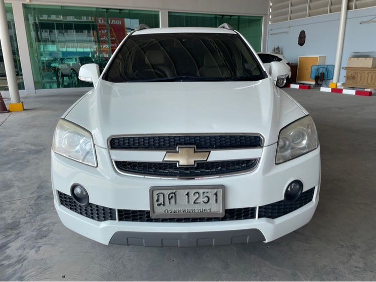 Chevrolet Captiva 2010 2.4 LT 4WD Utility-car เบนซิน ไม่ติดแก๊ส เกียร์อัตโนมัติ ขาว รูปที่ 2