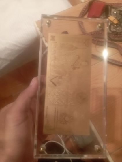 ธนบัตร2,000ที่ระลึกทองคำรัชกาลที่9 พ.ผศ.2549 พร้อมแผ่นเคลือบสภาพดี รูปที่ 3