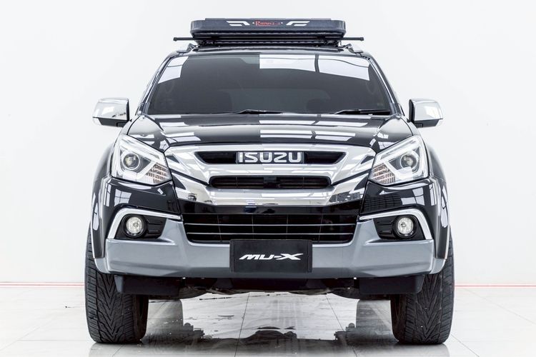 Isuzu MU-X 2017 1.9 Utility-car ดีเซล ไม่ติดแก๊ส เกียร์อัตโนมัติ ดำ รูปที่ 4