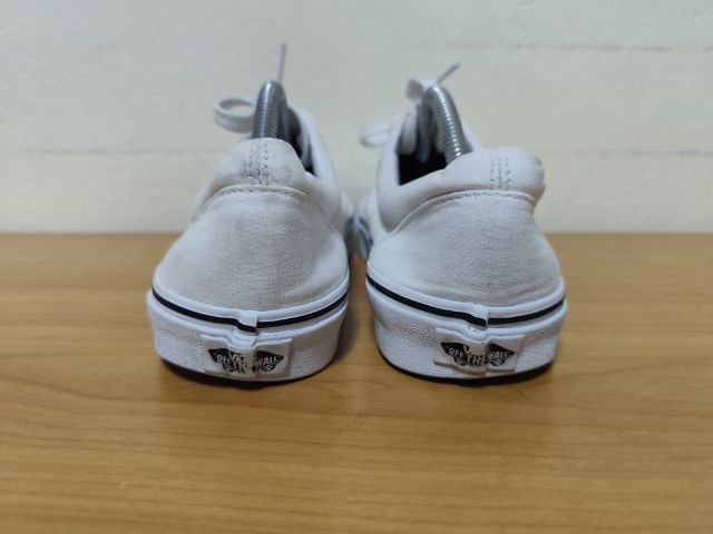 VANS ขาวผ้าใบ 44.5 29.0 แท้ มือสอง รูปที่ 8