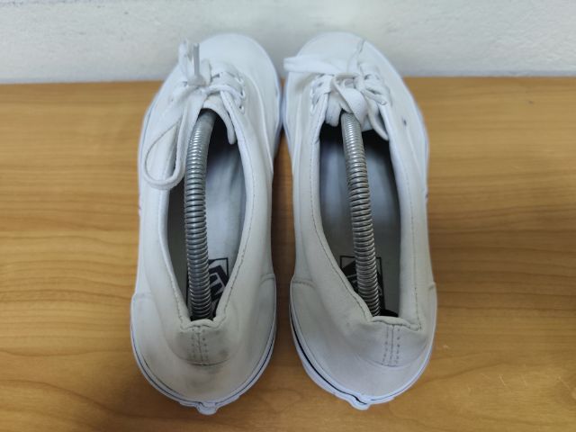 VANS ขาวผ้าใบ 44.5 29.0 แท้ มือสอง รูปที่ 7