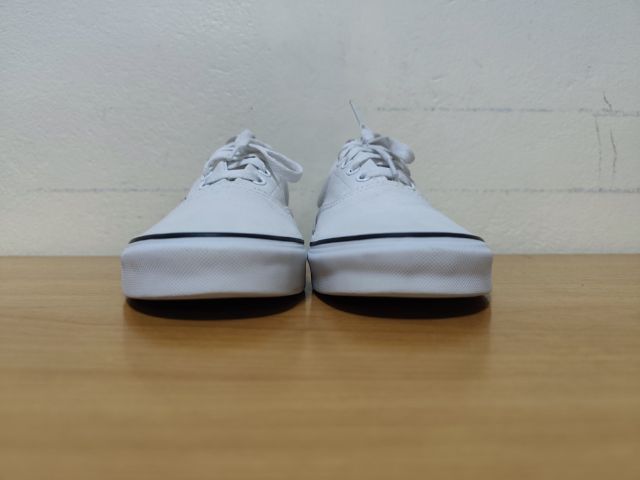 VANS ขาวผ้าใบ 44.5 29.0 แท้ มือสอง รูปที่ 5