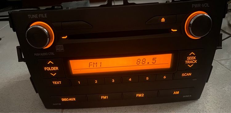 วิทยุรถยนต์ โตโยต้า อัลติส ยังใช้งานได้ดี รูปที่ 3